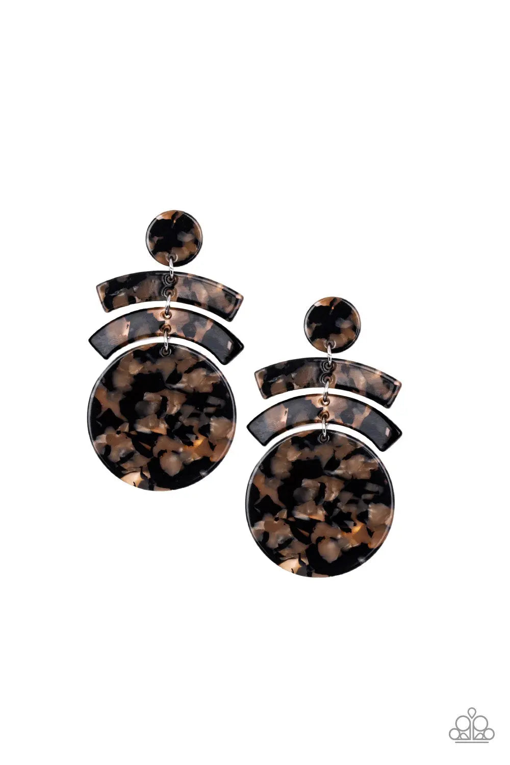 brought✽to✽you✽by✽blingflingbykat✽in-the-haute-seat-black-post earrings✽paparazzi-accessories