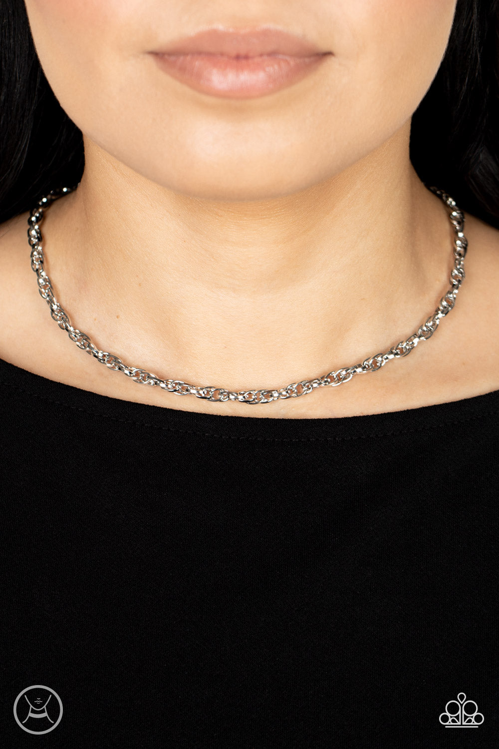 Paparazzi Accessories ❋Urban Underdog - Silver Necklace❋ Flat Rate Ship $4.50❋