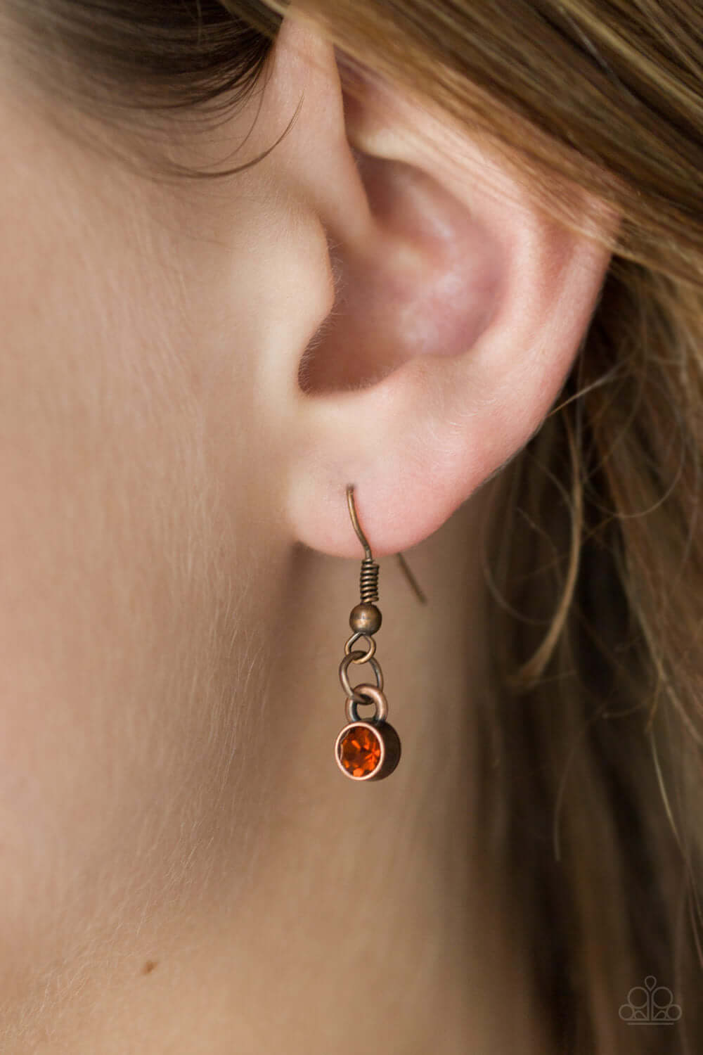 Paparazzi Accessories ✽ Timeless Trio - Copper Necklace✽Flat Rate Ship $4.50✽ - Image #3