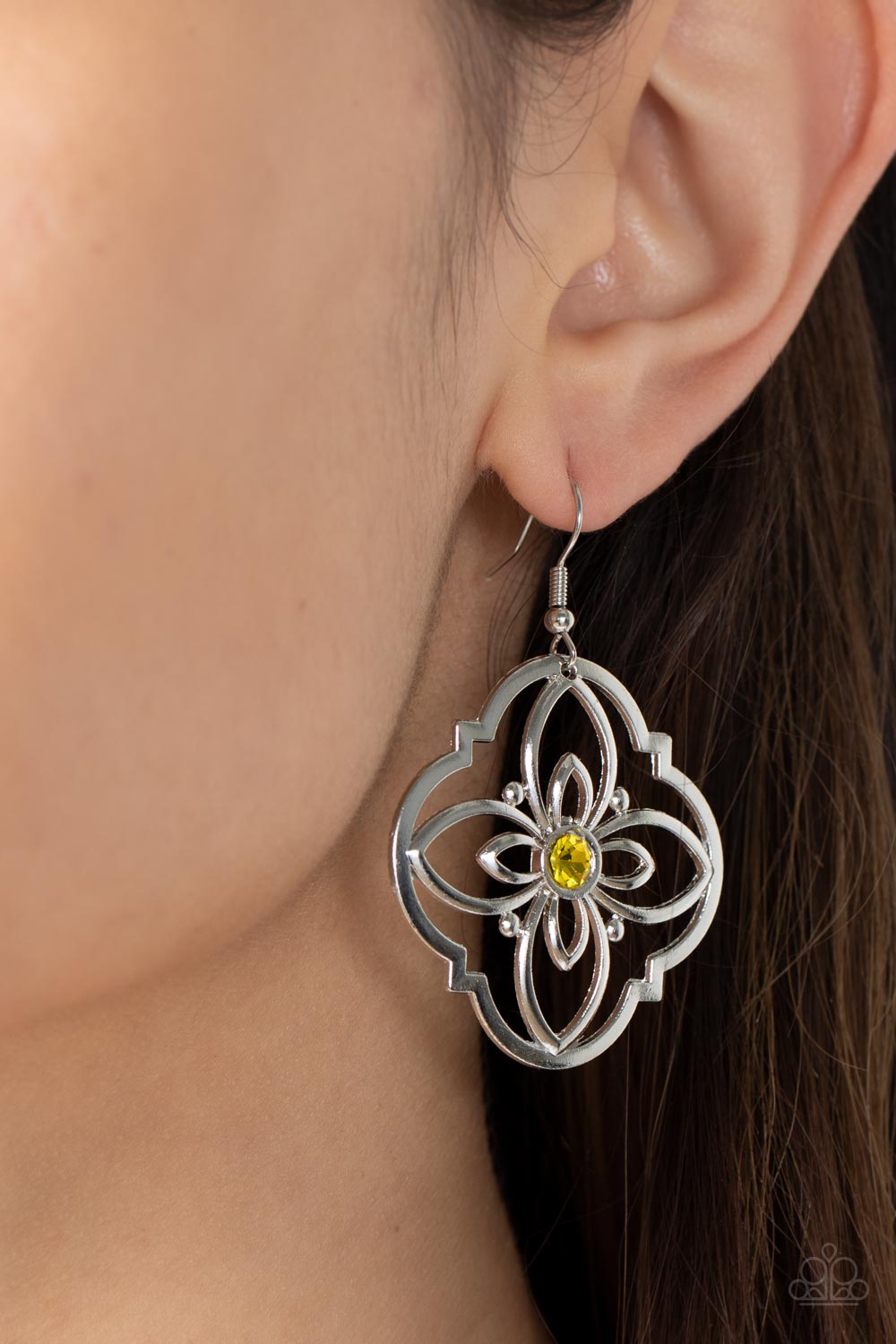 Paparazzi Accessories ❋Treasure GROVE - Yellow Earrings❋ Flat Rate Ship $4.50❋