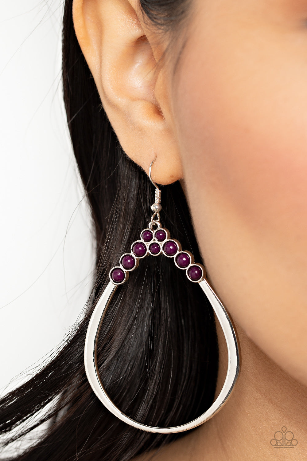 Paparazzi Accessories ❋Festive Fervor - Purple Earrings❋ Flat Rate Ship $4.50❋