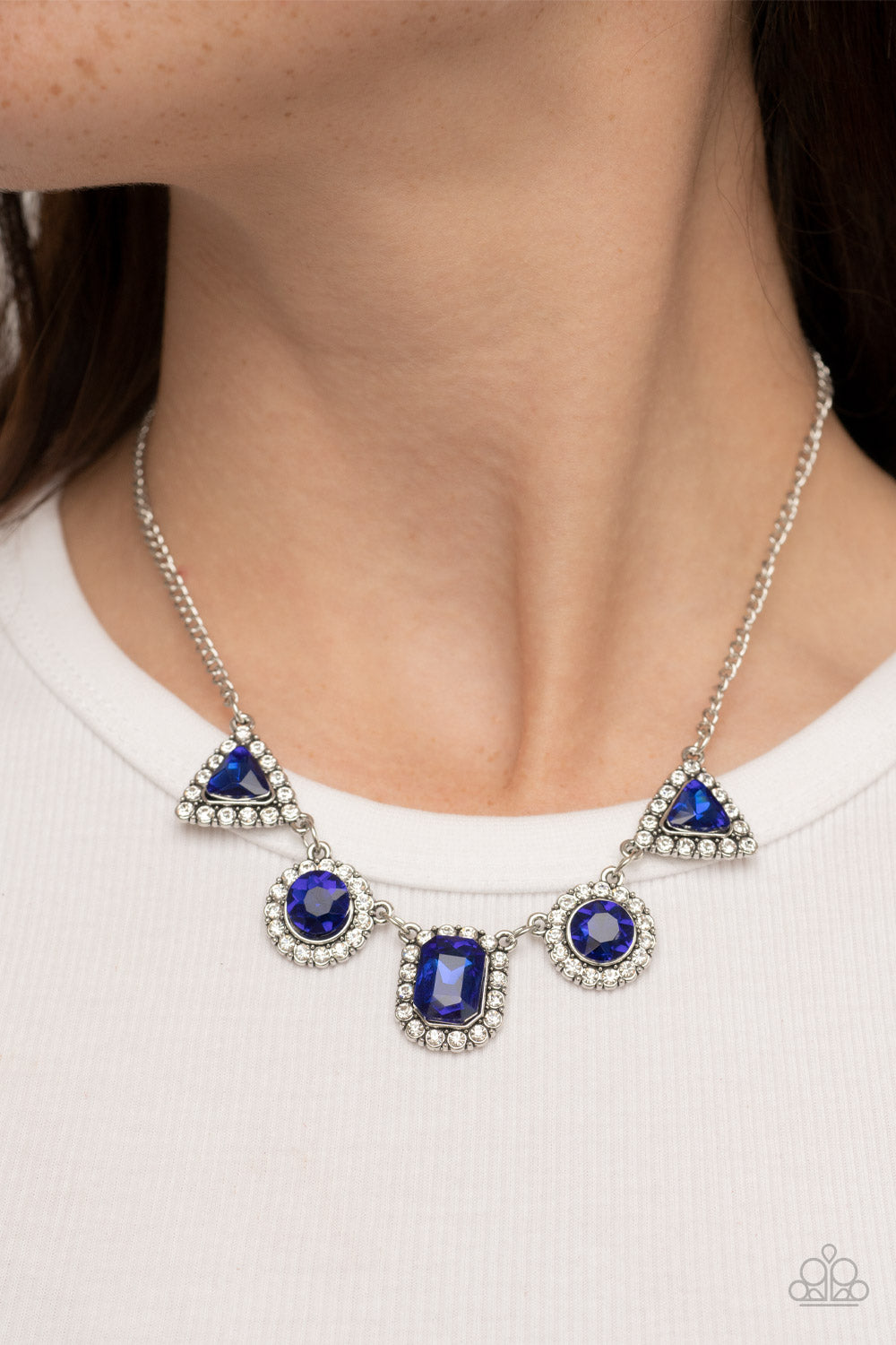 Paparazzi Accessories ❋Posh Party Avenue - Blue Necklace❋ Flat Rate Ship $4.50❋