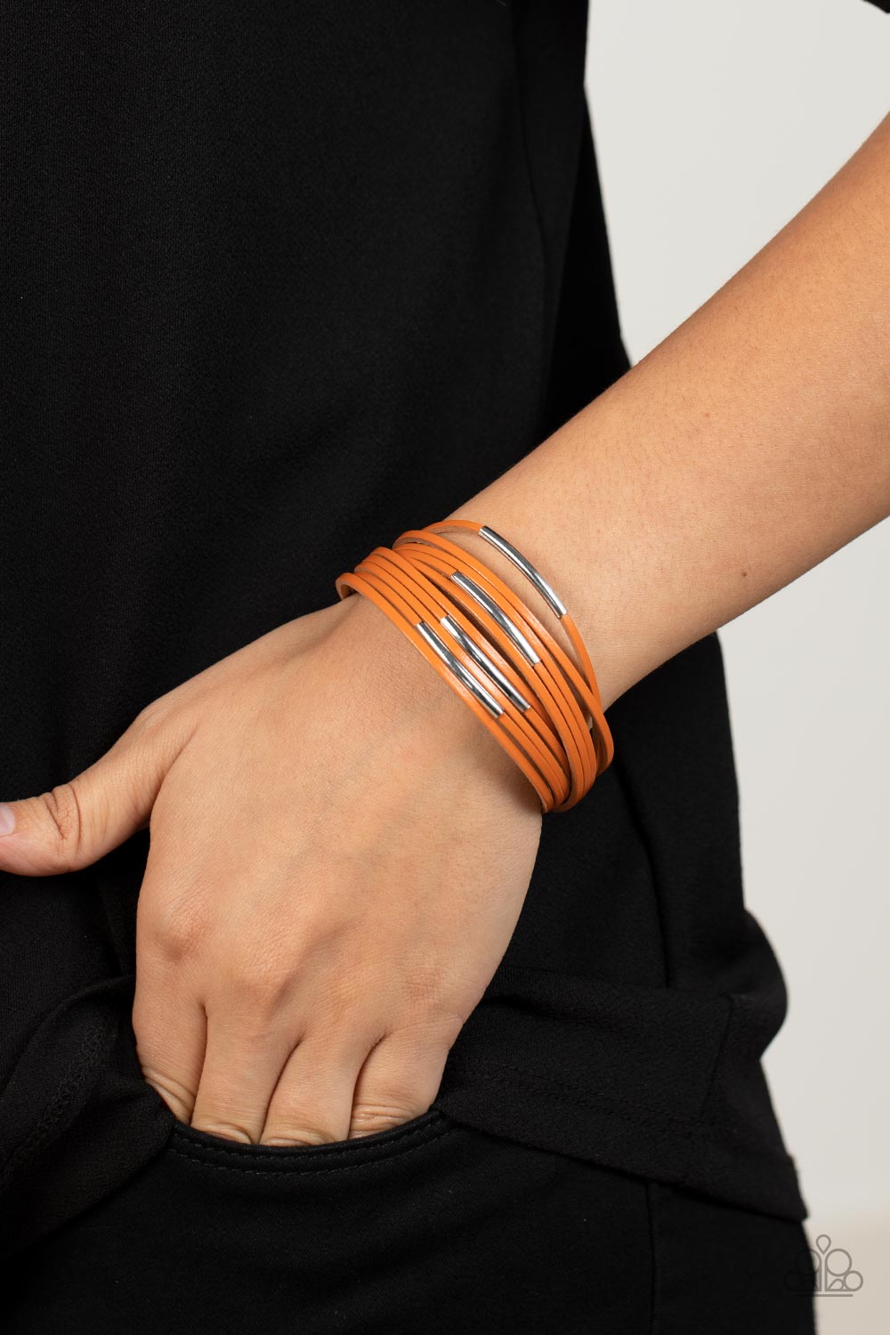 Paparazzi Accessories ❋Suburban Outing - Orange Bracelet❋ Flat Rate Ship $4.50❋