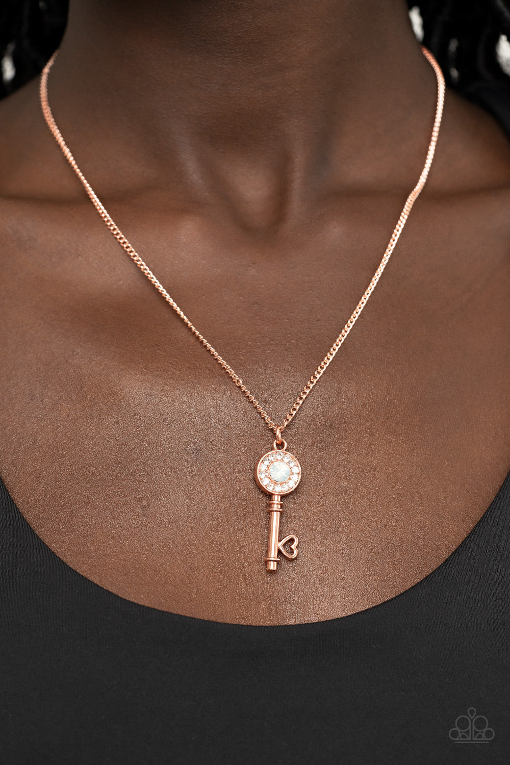Paparazzi Accessories ❋Prized Key Player - Copper Necklace❋ Flat Rate Ship $4.50❋