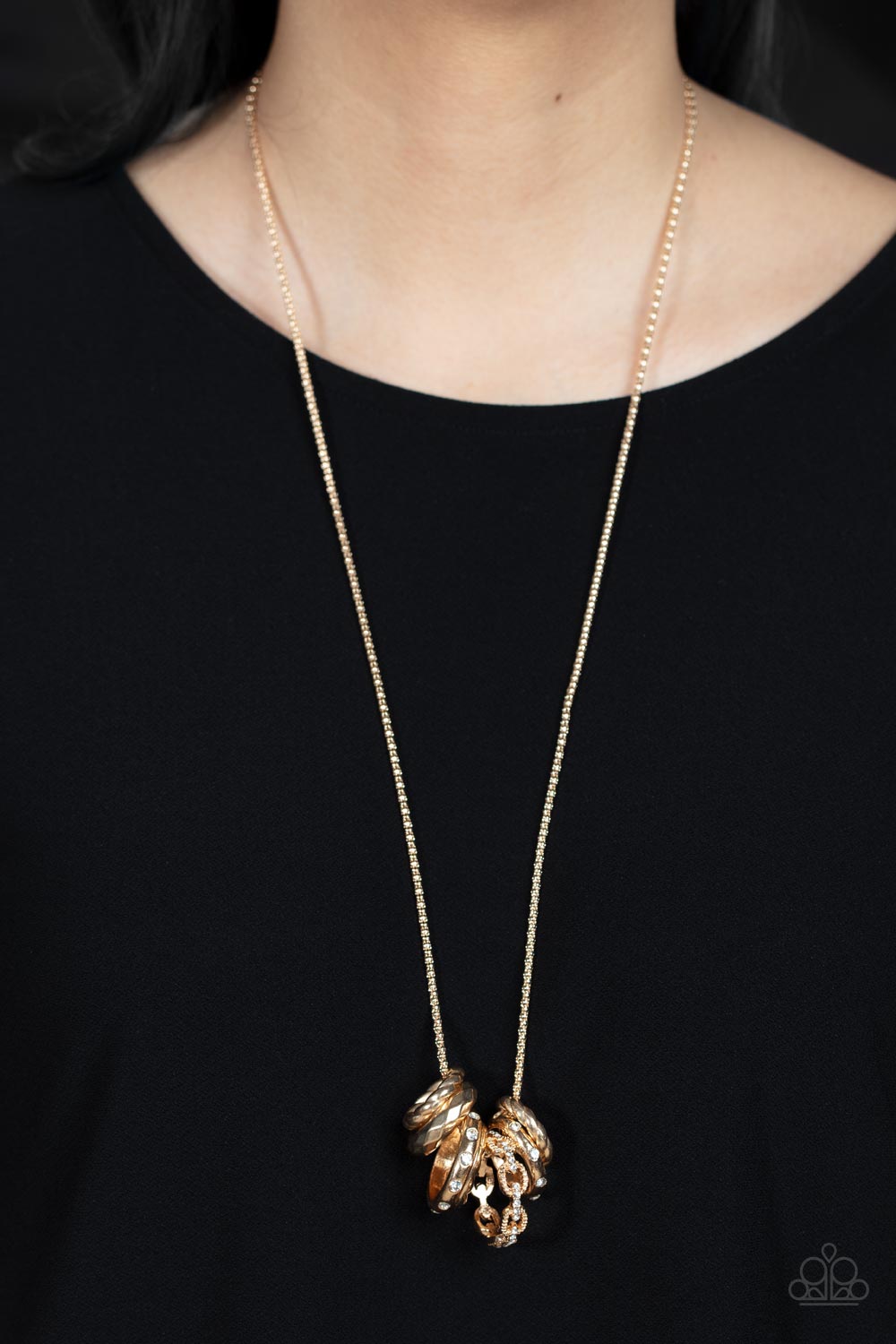 Paparazzi Accessories ❋Audacious Attitude - Gold Necklace❋ Flat Rate Ship $4.50❋