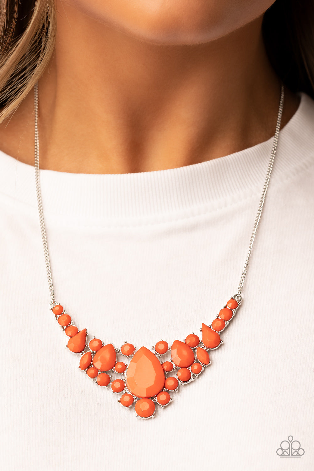 Paparazzi Accessories ❋Bali Ballroom - Orange Necklace❋ Flat Rate Ship $4.50❋