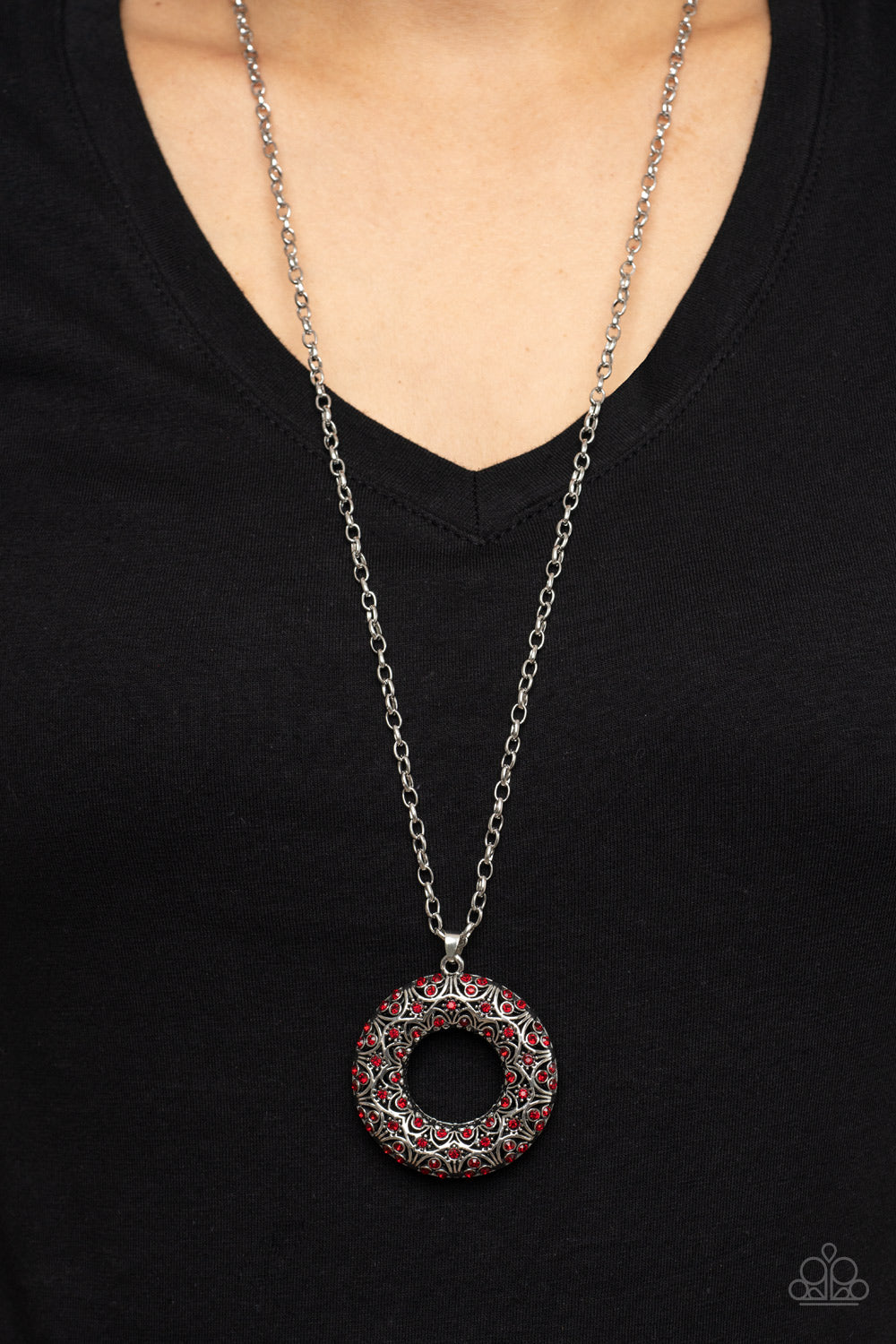 Paparazzi Accessories ❋Wintry Wreath - Red Necklace❋ Flat Rate Ship $4.50❋