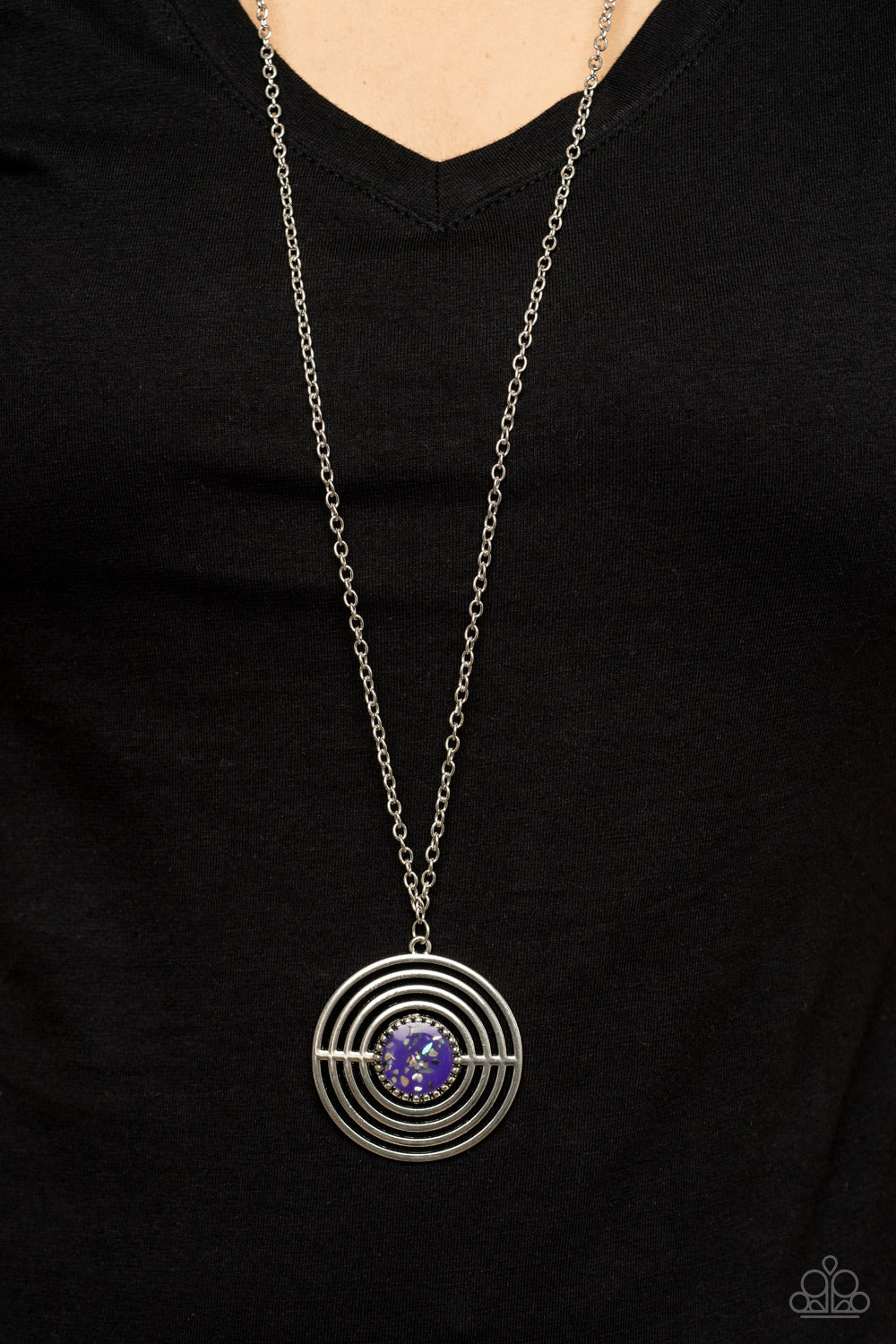 Paparazzi Accessories ❋Targeted Tranquility - Purple Necklace❋ Flat Rate Ship $4.50❋