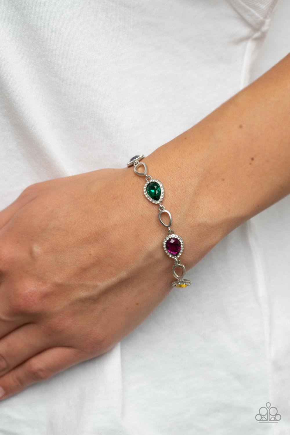 Paparazzi Accessories ❋Timelessly Teary - Multi Bracelet❋ Flat Rate Ship $4.50❋