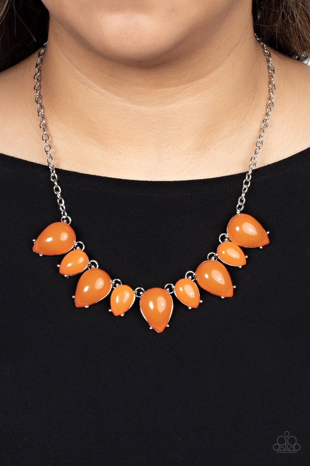 Paparazzi Accessories ❋Pampered Poolside - Orange Necklace❋ Flat Rate Ship $4.50❋
