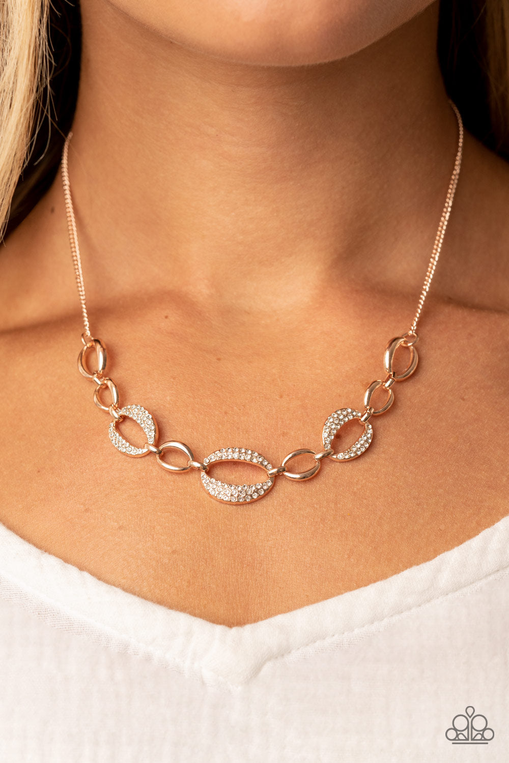 Paparazzi Accessories ❋The Only Game in Town - Rose Gold Necklace❋ Flat Rate Ship $4.50❋