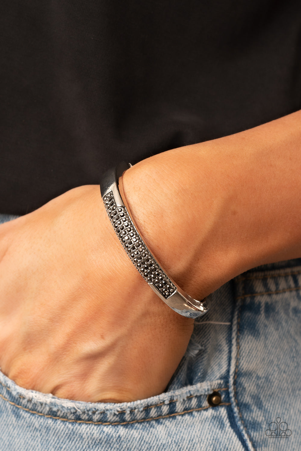 Paparazzi Accessories ❋Chart-Topping Twinkle - Silver Bracelet❋ Flat Rate Ship $4.50❋