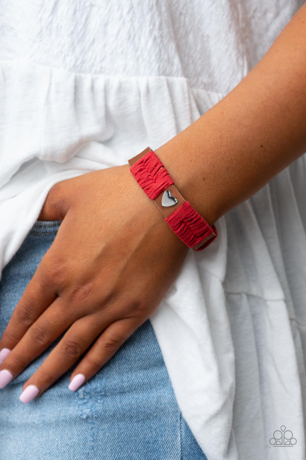Paparazzi Accessories ❋Lusting for Wanderlust - Red Bracelet❋ Flat Rate Ship $4.50❋