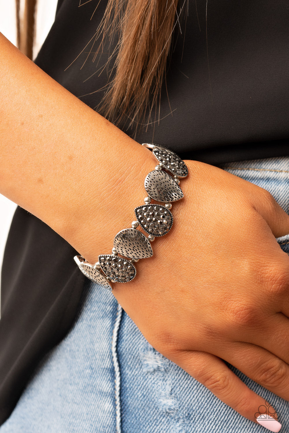 Paparazzi Accessories ❋Playing Favorites - Silver Bracelet❋ Flat Rate Ship $4.50❋