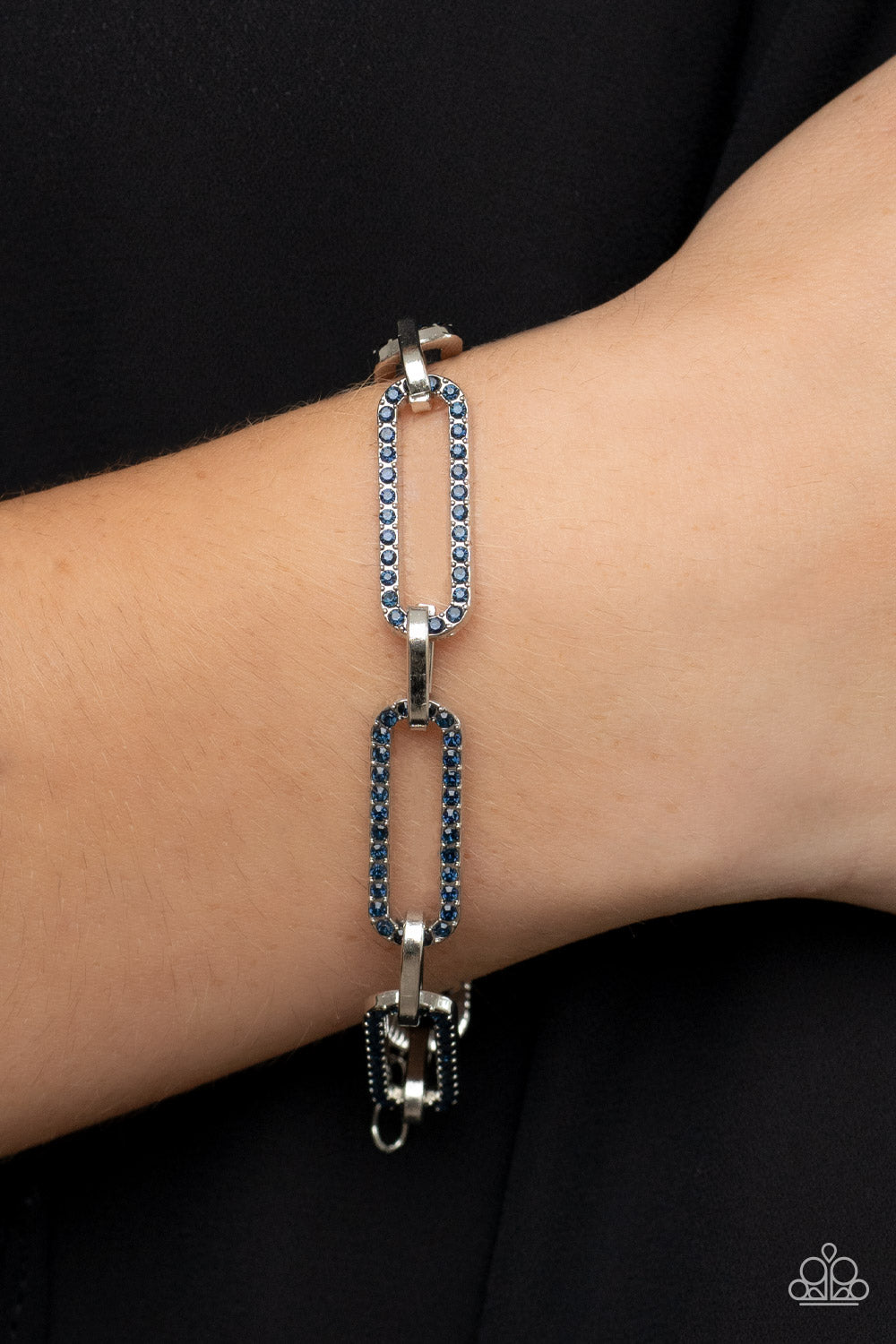 Paparazzi Accessories ❋Still Not OVAL You - Blue Bracelet❋ Flat Rate Ship $4.50❋