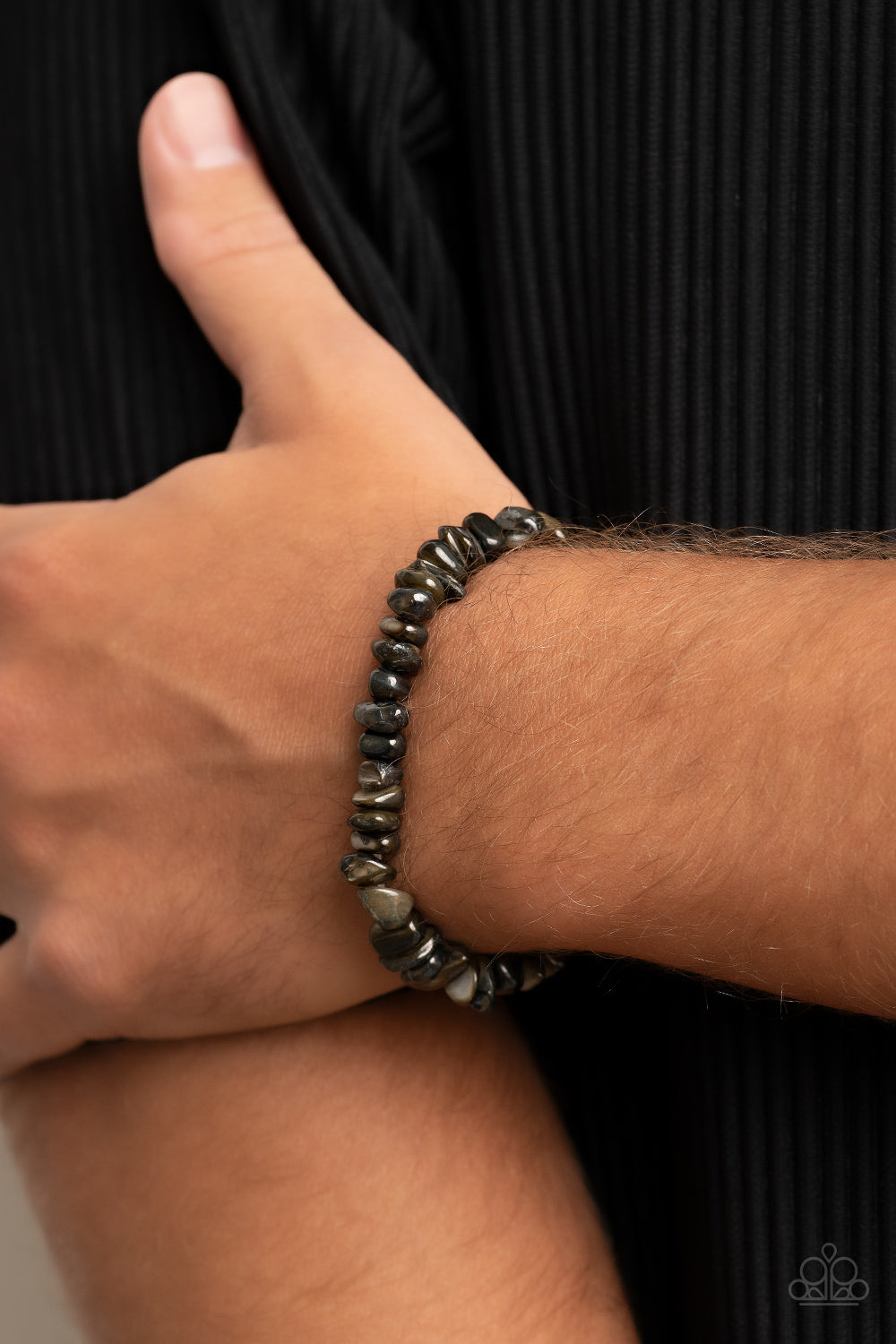 Paparazzi Accessories ❋Grounded for Life - Black Bracelet❋ Flat Rate Ship $4.50❋