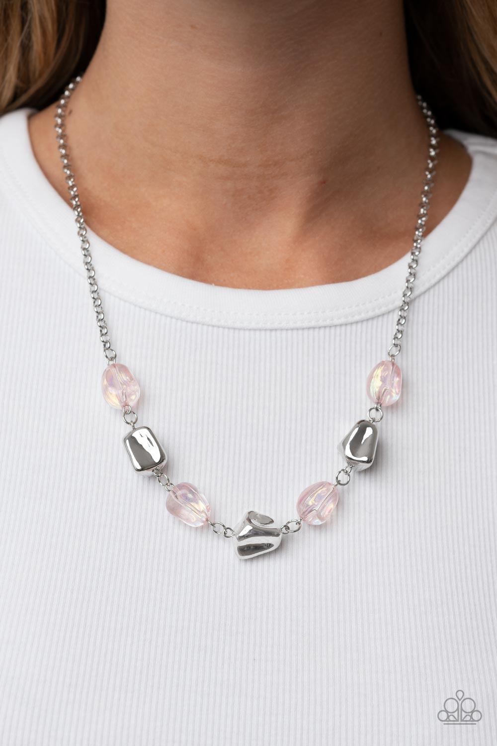 Paparazzi Accessories ❋Inspirational Iridescence - Pink Necklace❋ Flat Rate Ship $4.50❋