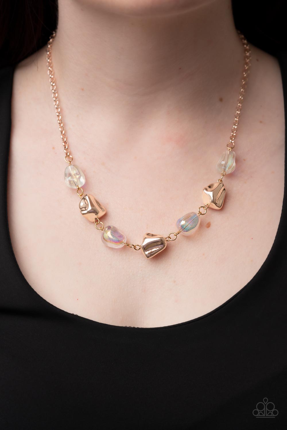 Paparazzi Accessories ❋Inspirational Iridescence - Rose Gold Necklace❋ Flat Rate Ship $4.50❋