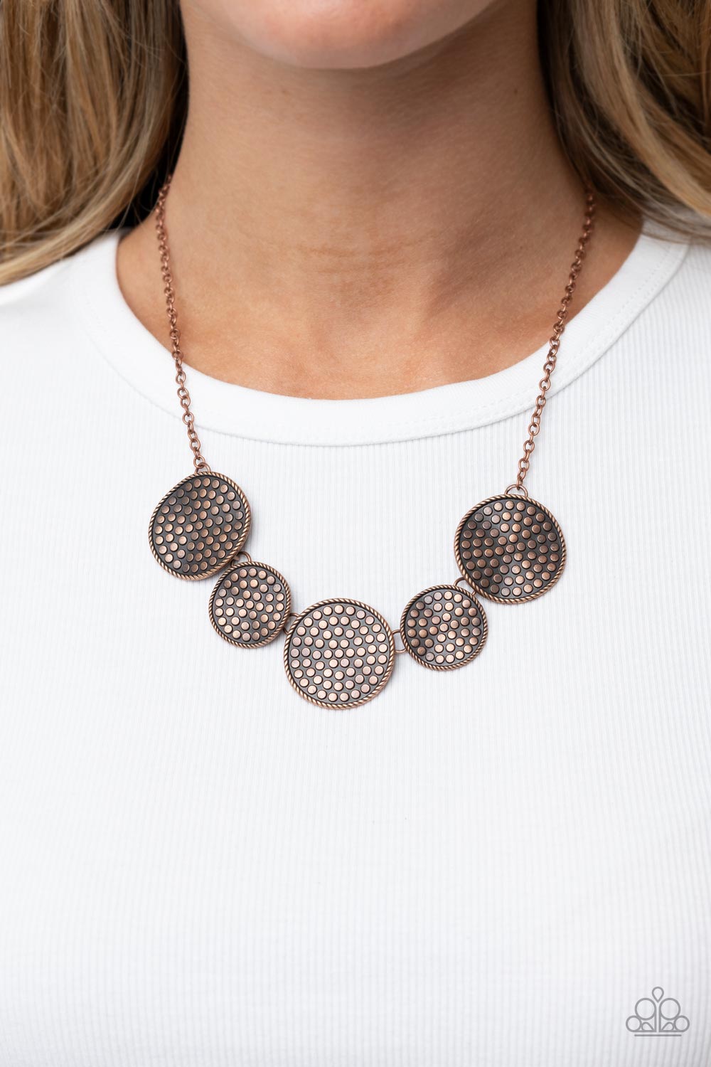 Paparazzi Accessories ❋Self DISC-overy - Copper Necklace❋ Flat Rate Ship $4.50❋