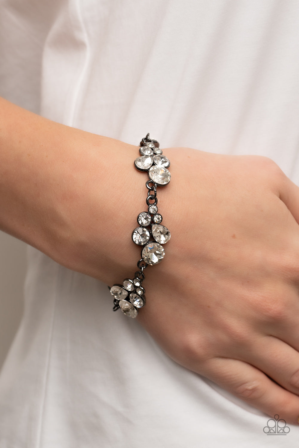 Paparazzi Accessories ❋Duchess Dowry - Black Bracelet❋ Flat Rate Ship $4.50❋