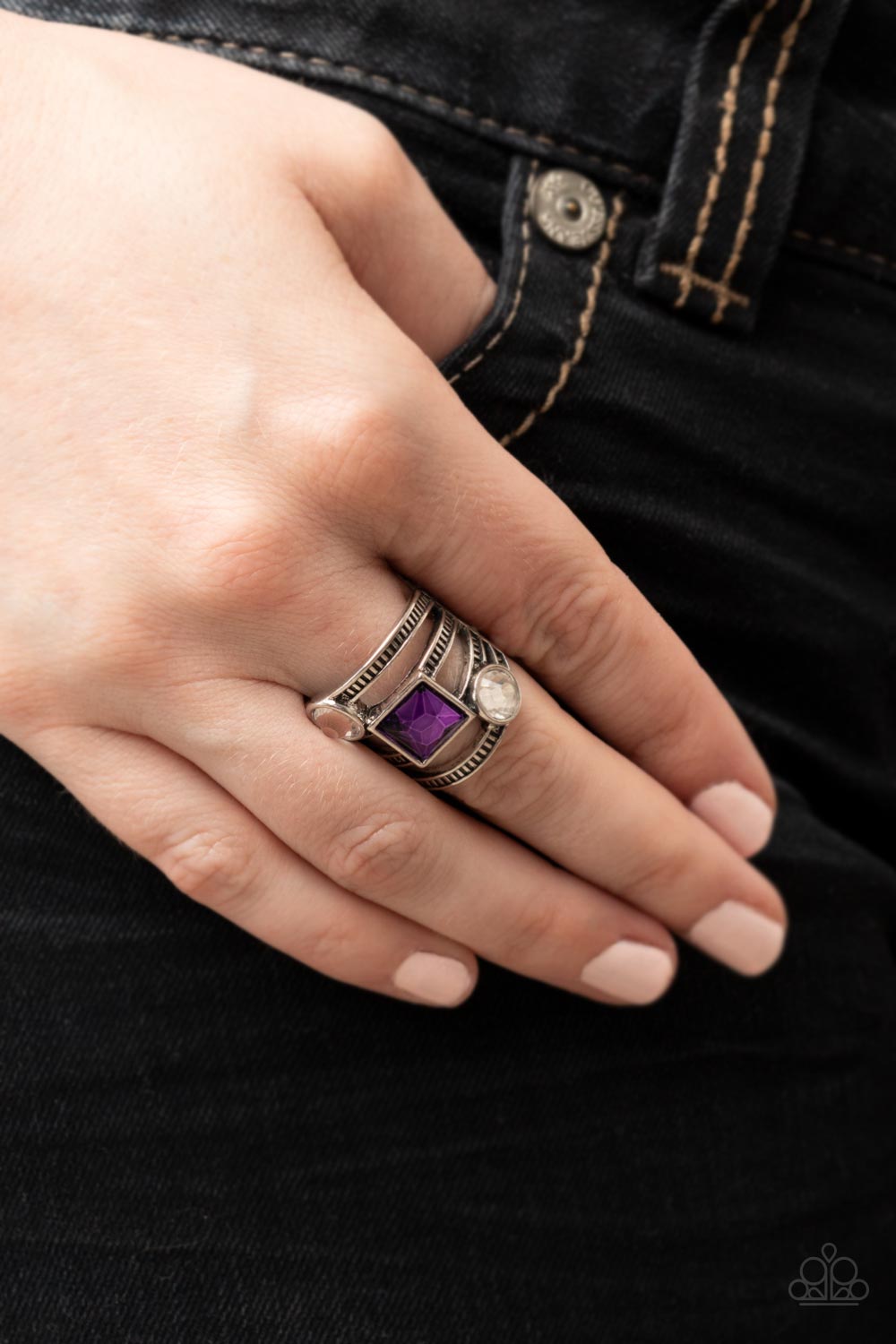 Paparazzi Accessories ❋Galactic Governess - Purple Ring❋ Flat Rate Ship $4.50❋
