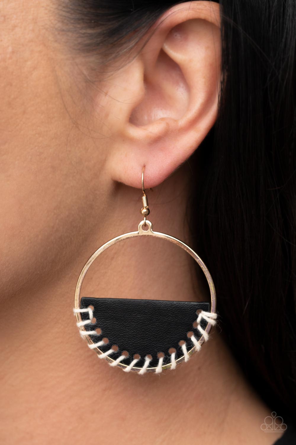 Paparazzi Accessories ❋Lavishly Laid Back - Black Earrings❋ Flat Rate Ship $4.50❋