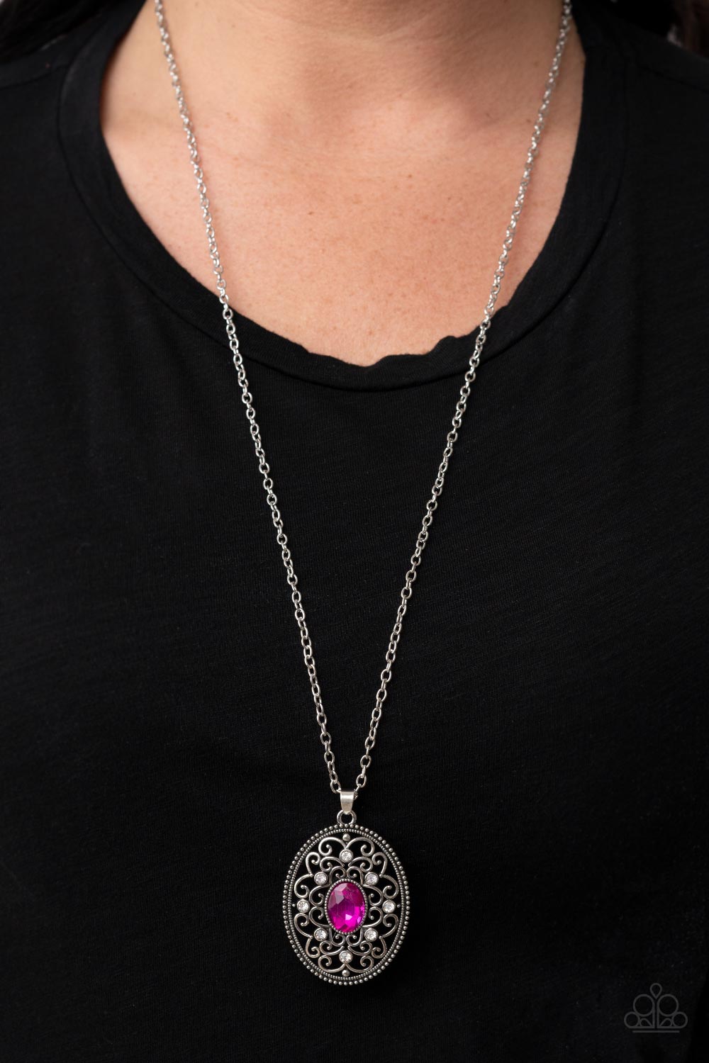 Paparazzi Accessories ❋Sonata Swing - Pink Necklace❋ Flat Rate Ship $4.50❋