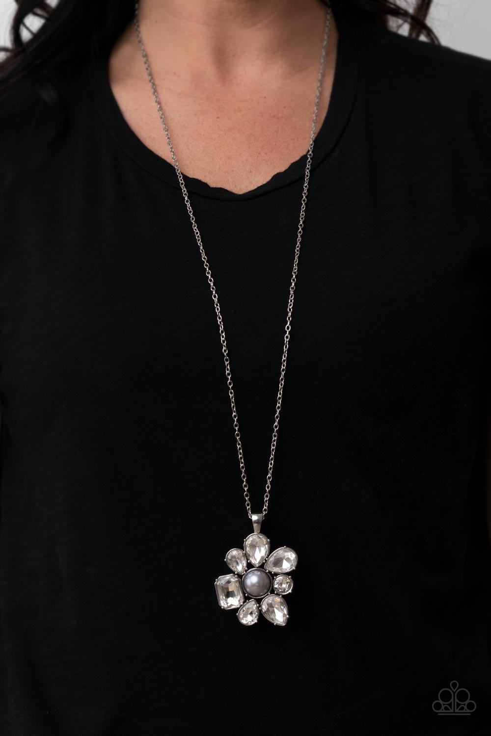 Paparazzi Accessories ❋BLOOM Shaka-Laka - Silver Necklace❋ Flat Rate Ship $4.50❋