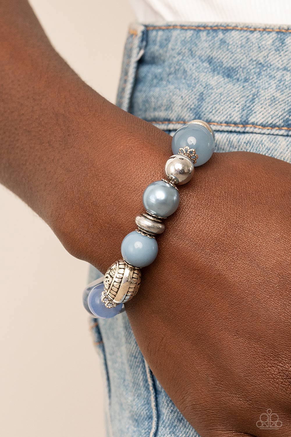 Paparazzi Accessories ❋Tonal Takeover - Blue Bracelet❋ Flat Rate Ship $4.50❋