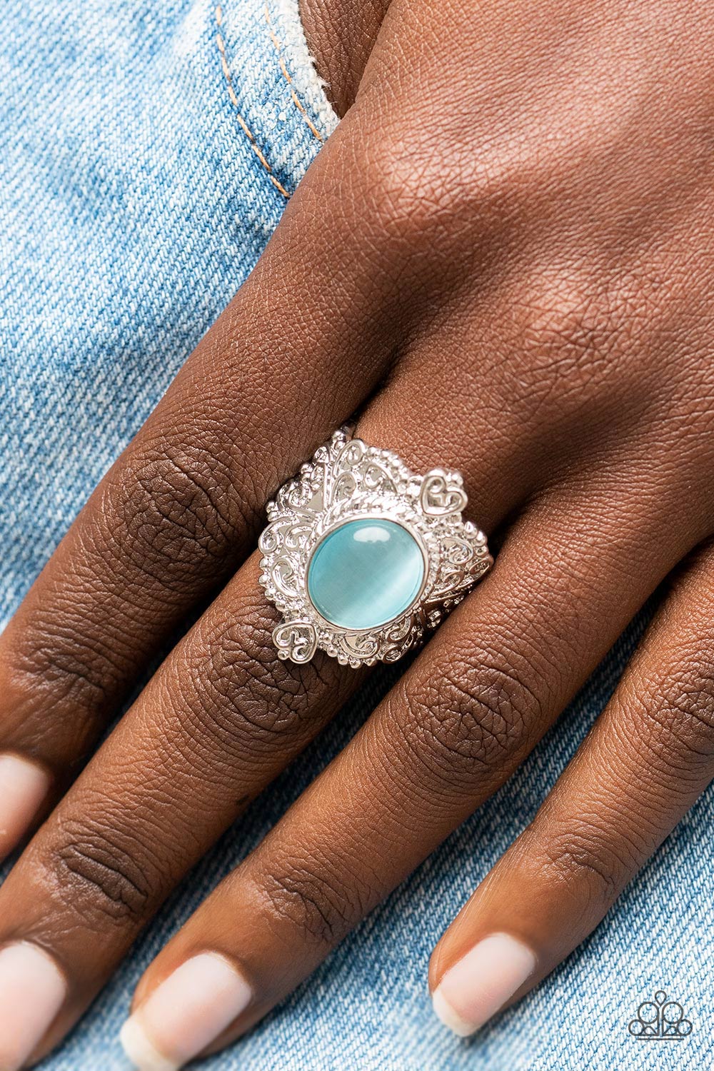 Paparazzi Accessories ❋Delightfully Dreamy - Blue Ring❋ Flat Rate Ship $4.50❋