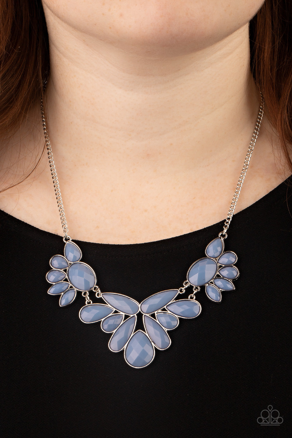 Paparazzi Accessories ❋A Passing FAN-cy - Blue Necklace❋ Flat Rate Ship $4.50❋