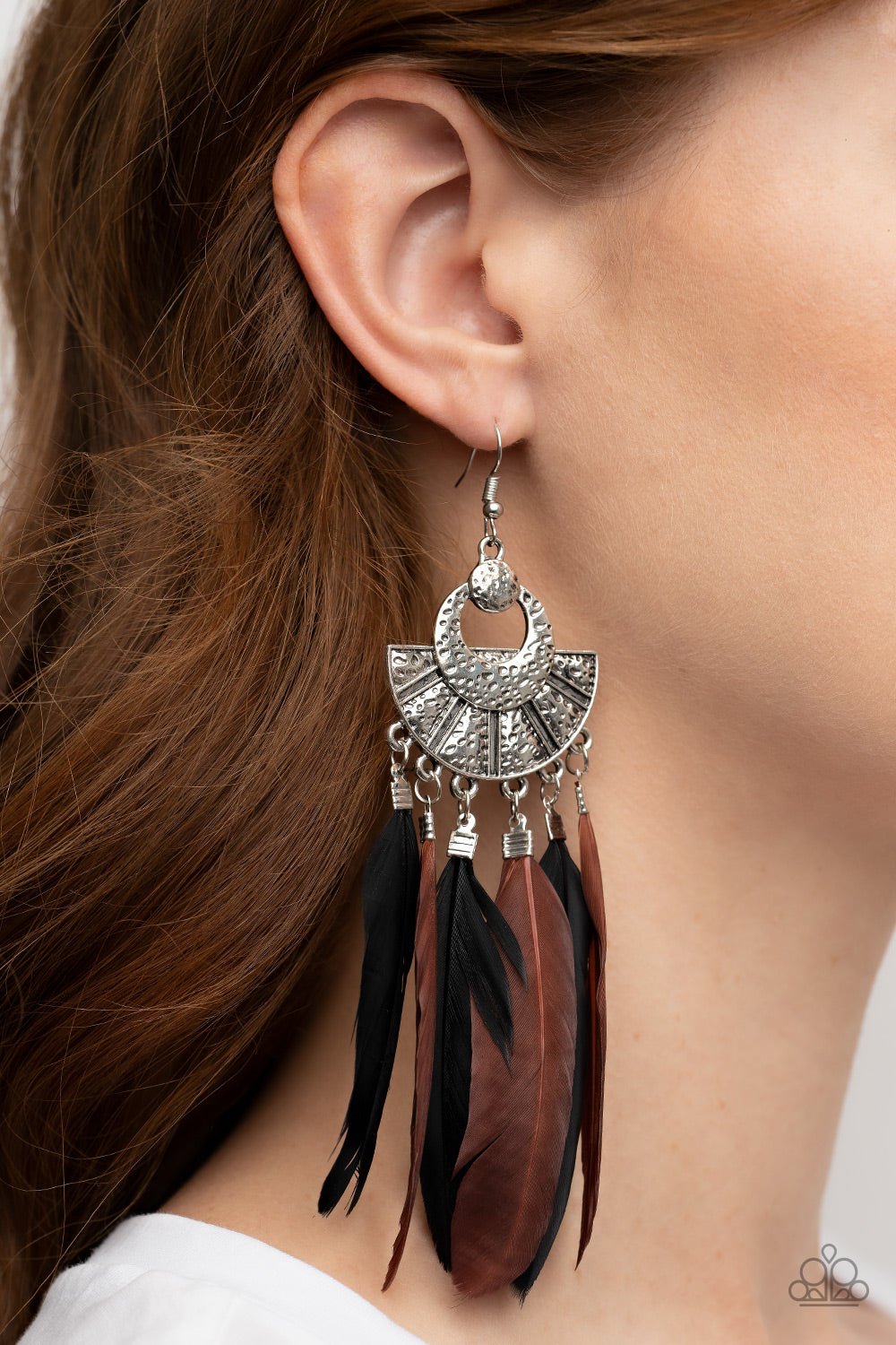 Paparazzi Accessories ❋Plume Paradise - Multi Earrings❋ Flat Rate Ship $4.50❋