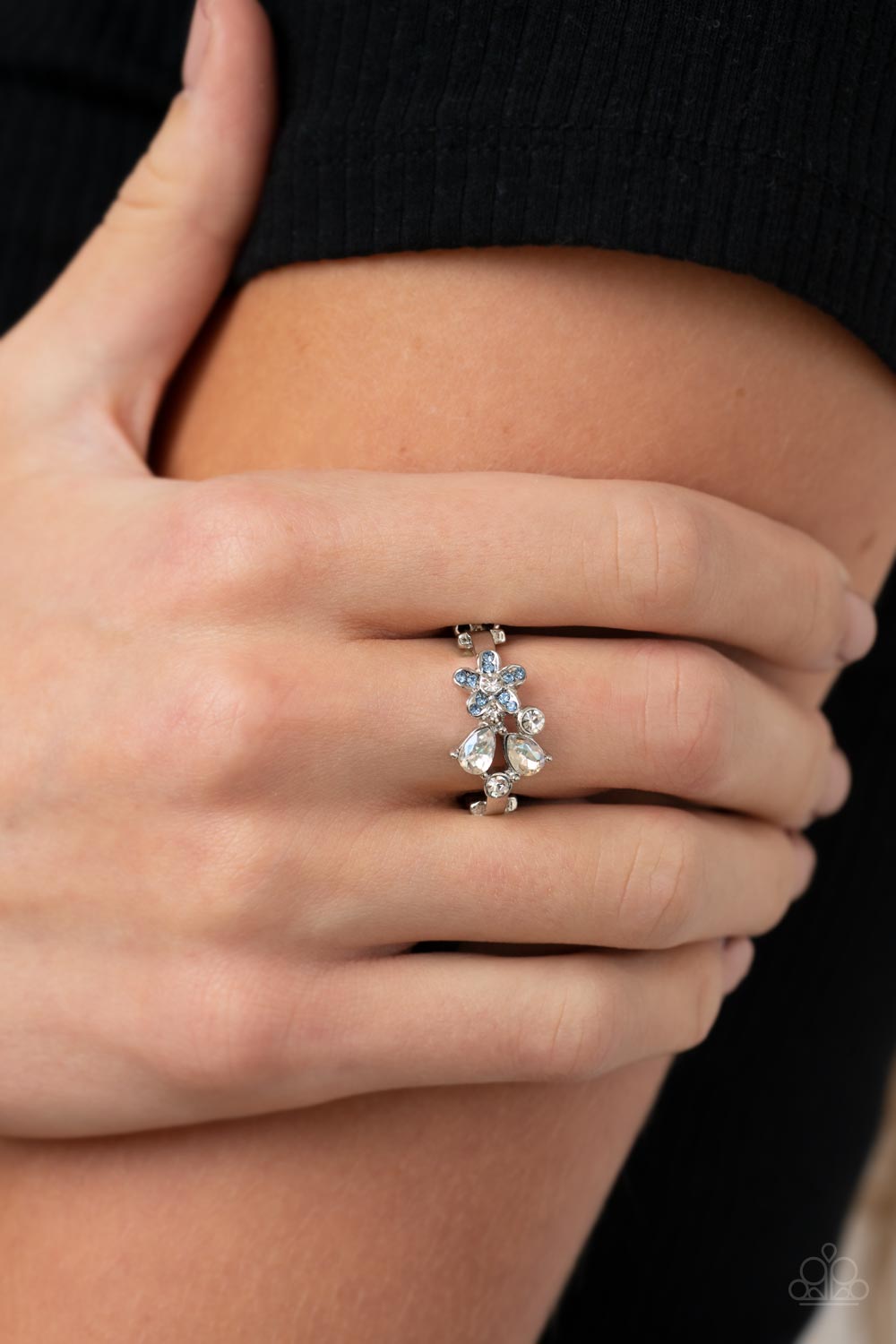 Paparazzi Accessories ❋Enchanting Efflorescence - Blue Ring❋ Flat Rate Ship $4.50❋