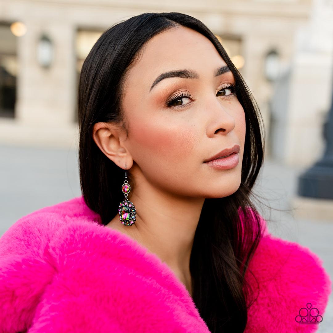 Paparazzi Accessories ❋Capriciously Cosmopolitan - Multi Earrings❋ Flat Rate Ship $4.50❋ - Image #3