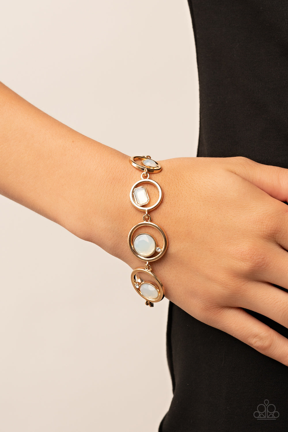 Paparazzi Accessories ❋Date Night Drama - Gold Bracelet❋ Flat Rate Ship $4.50❋
