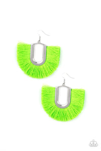brought✽to✽you✽by✽blingflingbykat✽tassel-tropicana-green-earrings✽paparazzi-accessories