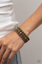 Load image into Gallery viewer, Paparazzi Accessories ❋Ritzy Reboot - Brass Bracelet❋ Flat Rate Ship $4.50❋
