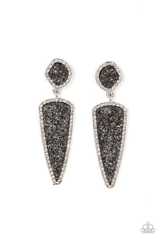 brought-to-you-by-blingflingbykat-druzy-desire-silver-post earrings-paparazzi-accessories-