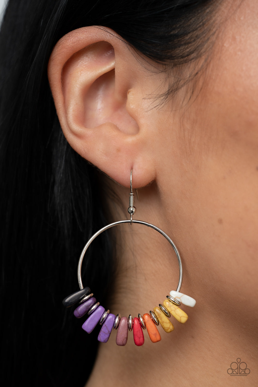 Paparazzi Accessories ❋Earthy Ensemble - Multi Earrings❋ Flat Rate Ship $4.50❋