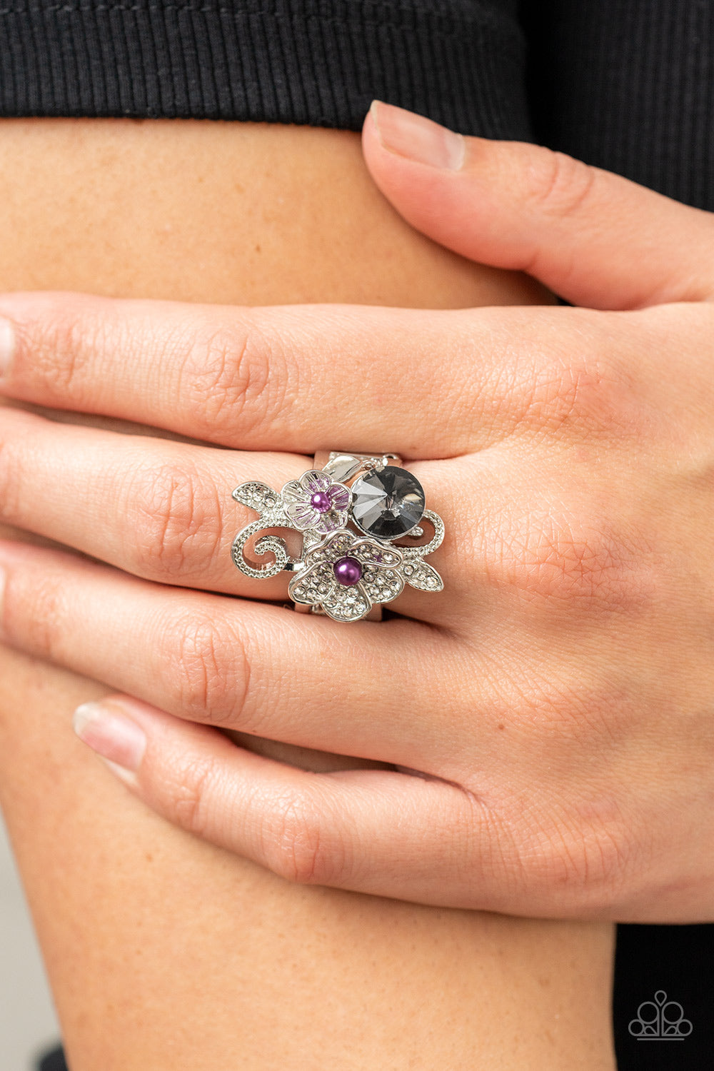 Paparazzi Accessories ❋Bucketful of Bouquets - Purple Ring❋ Flat Rate Ship $4.50❋