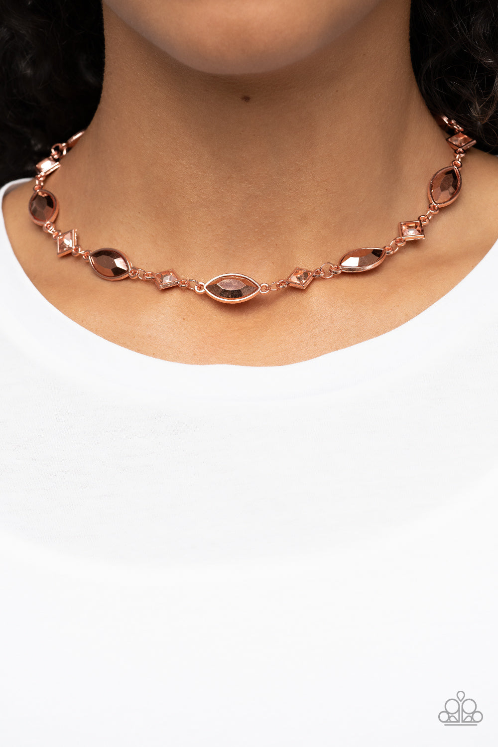 Paparazzi Accessories ❋Prismatic Reinforcements - Copper Necklace❋ Flat Rate Ship $4.50❋
