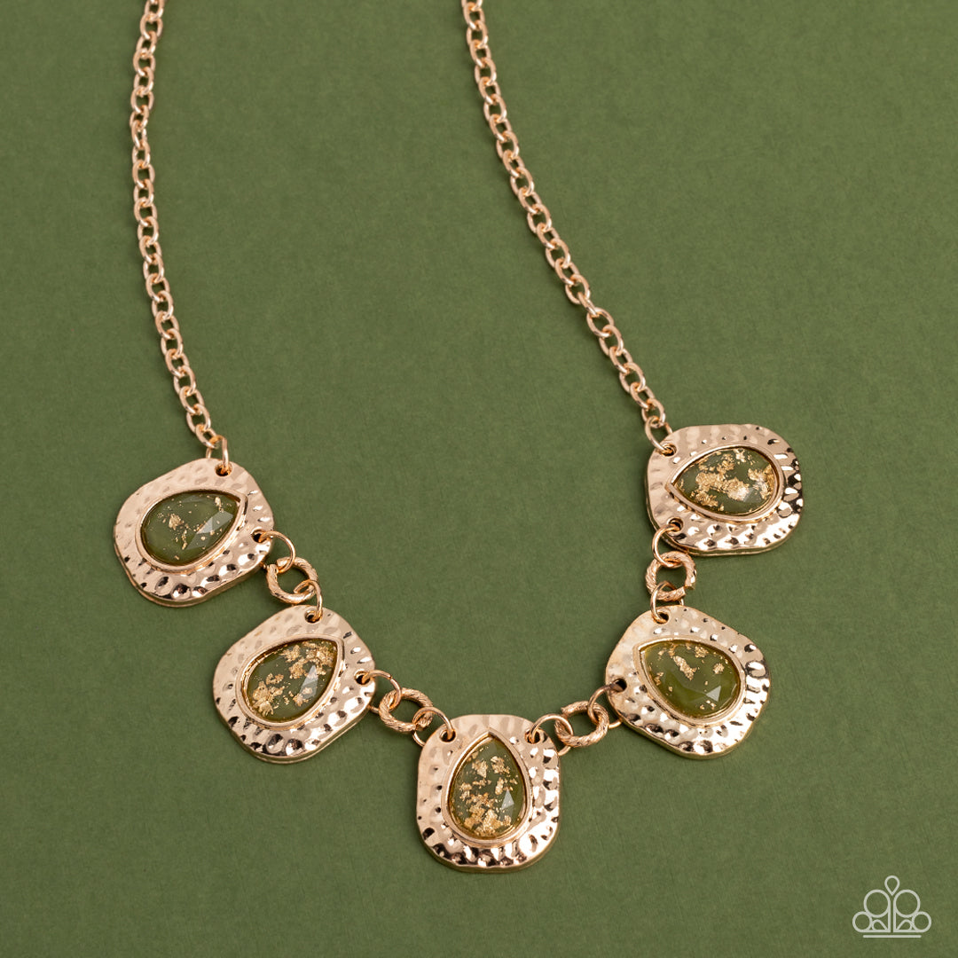 Paparazzi Accessories ❋Mayan Masterpiece - Green Necklace❋ Flat Rate Ship $4.50❋