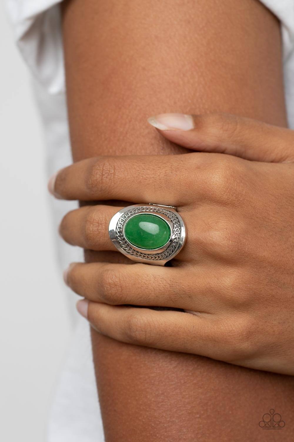 Paparazzi Accessories ❋Rockable Refinement - Green Ring❋ Flat Rate Ship $4.50❋ - Image #2
