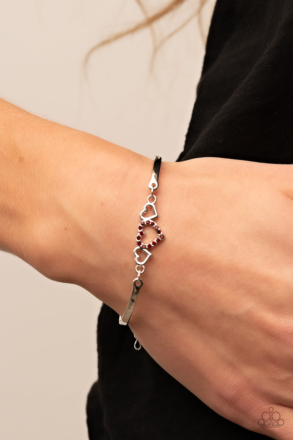 Paparazzi Accessories ❋Cupids Confessions - Red Bracelet❋ Flat Rate Ship $4.50❋