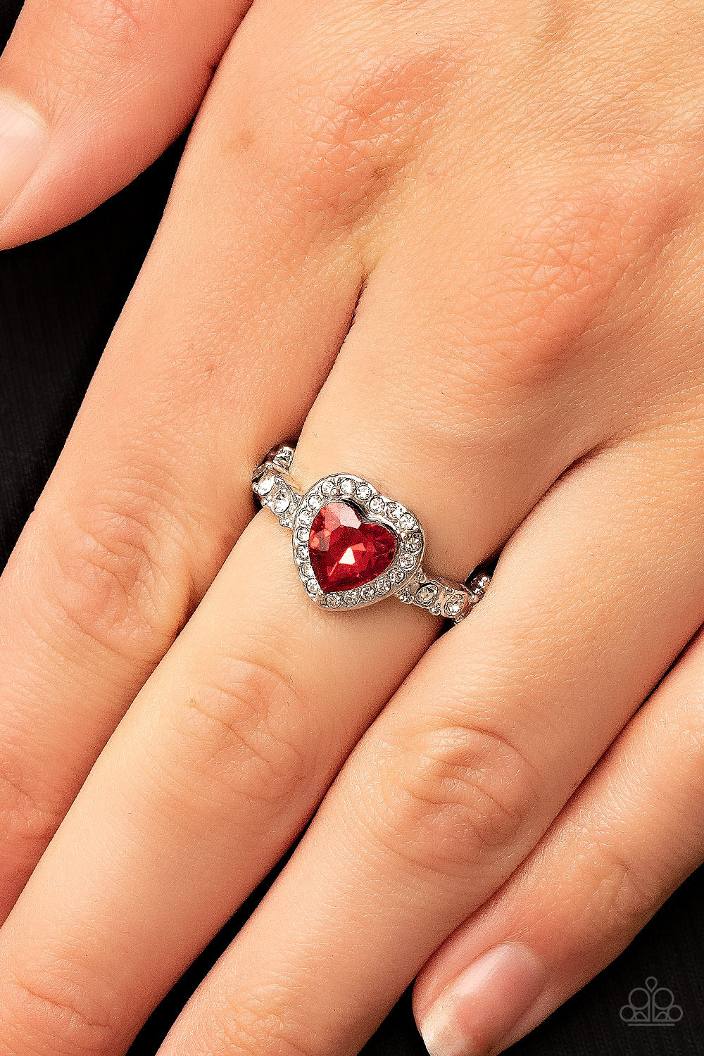 Paparazzi Accessories ❋Romantic Reputation - Red Ring❋ Flat Rate Ship $4.50❋