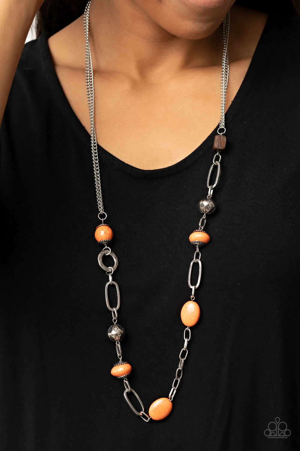 Paparazzi Accessories ❋Barefoot Bohemian - Orange Necklace❋ Flat Rate Ship $4.50❋