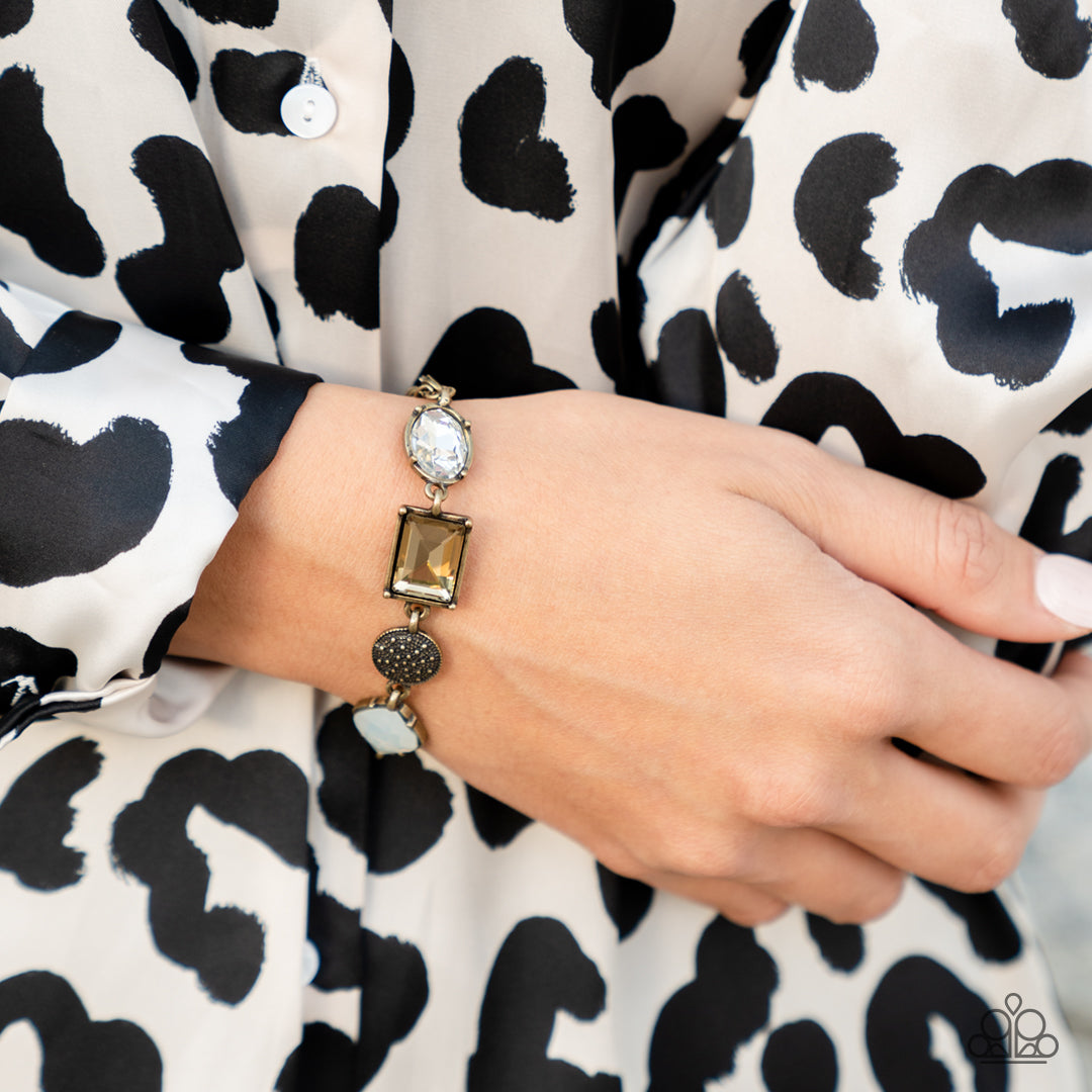 Paparazzi Accessories ❋Jewelry Box Bauble - Brass Bracelet❋ Flat Rate Ship $4.50❋