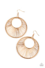 Load image into Gallery viewer, brought-to-you-by-blingflingbykat-artisan-applique-gold-earrings-paparazzi-accessories-
