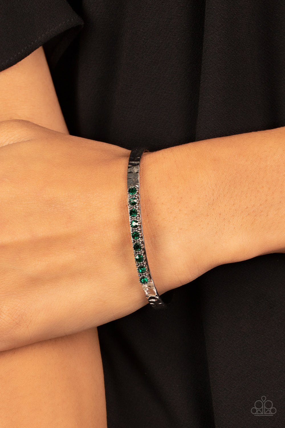 Paparazzi Accessories ❋Gives Me the SHIMMERS - Green Bracelet❋ Flat Rate Ship $4.50❋