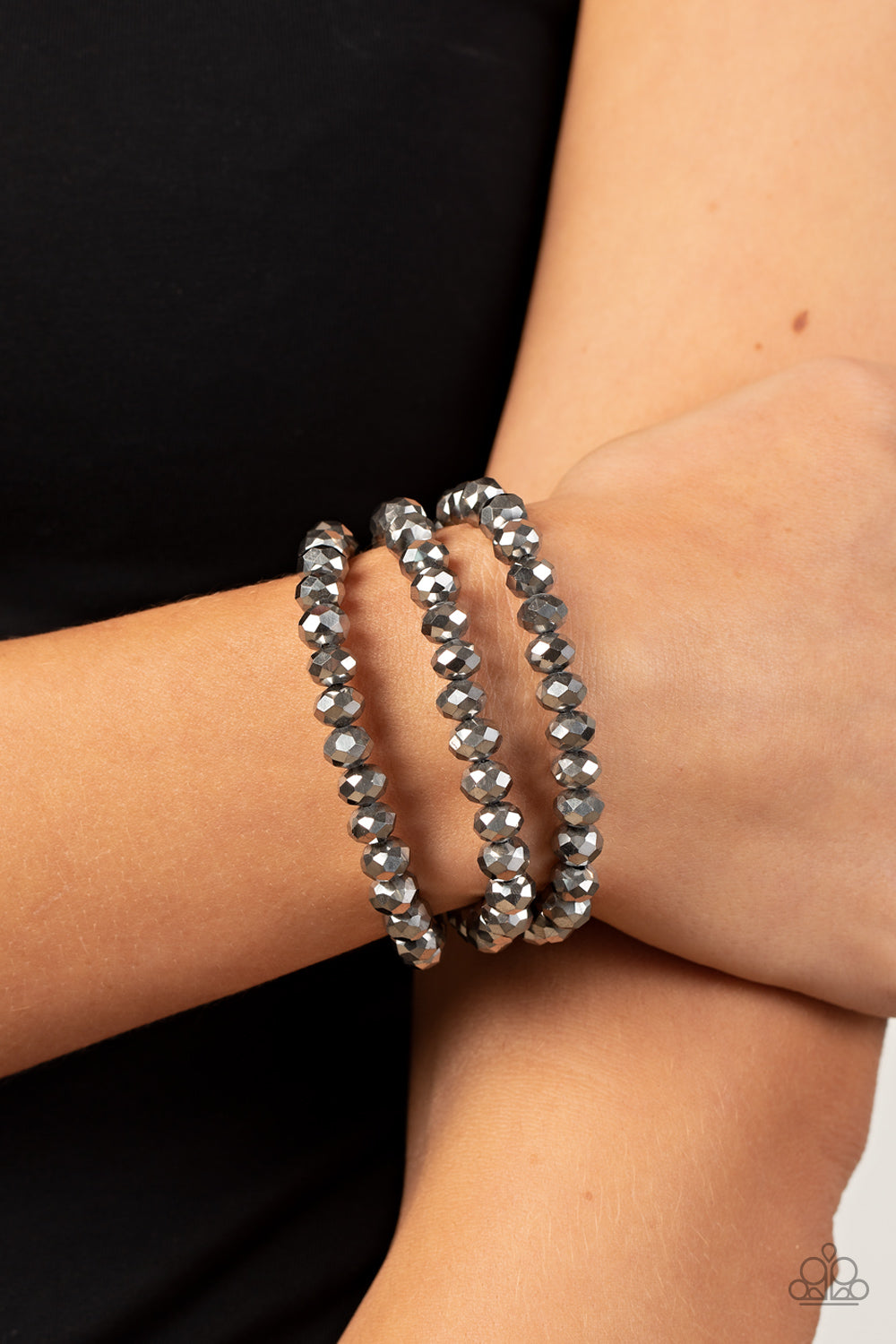 Paparazzi Accessories ❋Supernova Sultry - Silver Bracelet❋ Flat Rate Ship $4.50❋